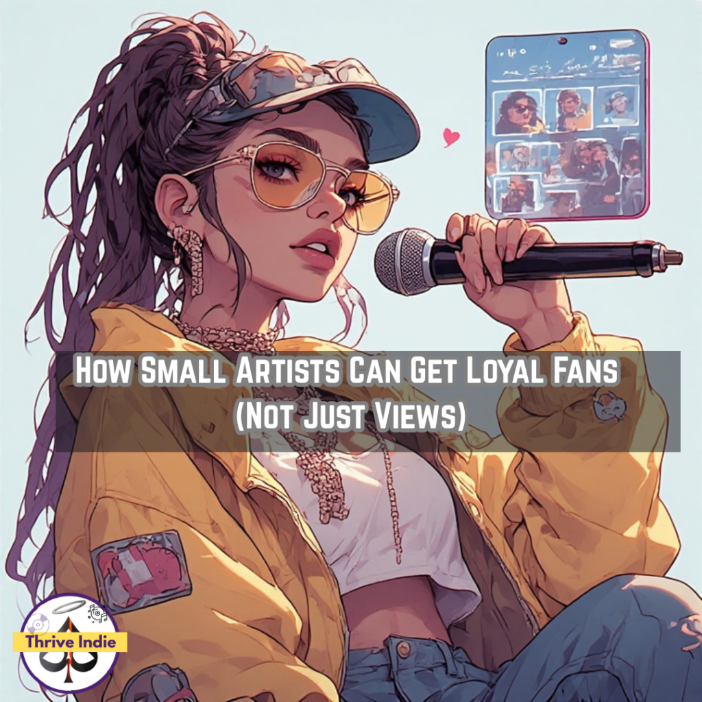 How Small Artists Can Get Loyal Fans (Not Just Views)