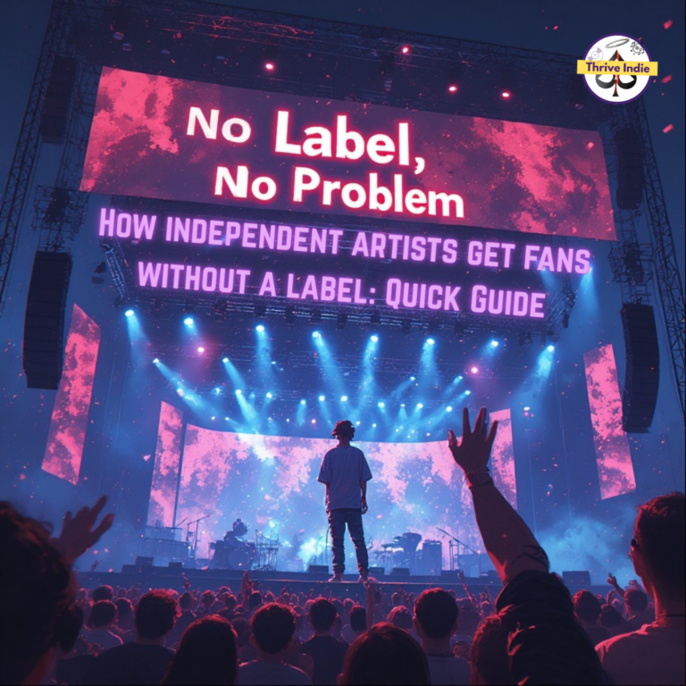 How independent artists get fans without a label