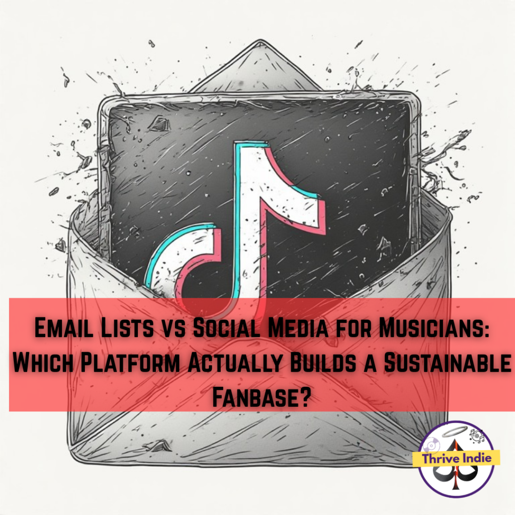 Email Lists vs Social Media for Musicians: Which Platform Actually Builds a Sustainable Fanbase?