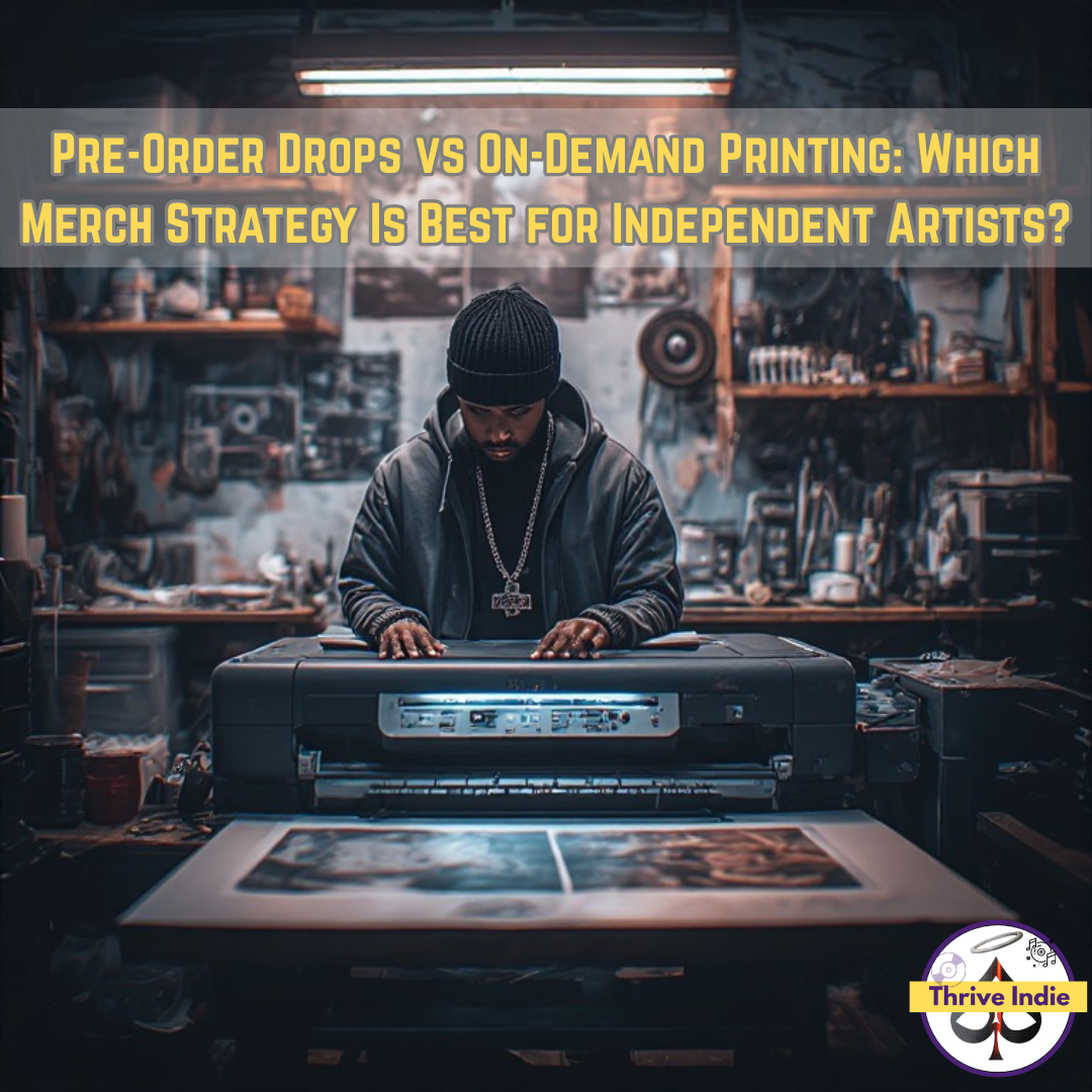 Pre-Order Drops vs On-Demand Printing: Which Merch Strategy Is Best for Independent Artists?
